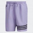 شورت اديداس اديكلر للرجال لون بنفسجي- adidas Mens' Adicolor Neuclassics Shorts - Purple