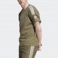 تيشيرت اديداس اديكلر بارلي للرجال لون زيتي فاتح- adidas Mens' Adicolor Parley Tee- Green -