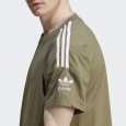 تيشيرت اديداس اديكلر بارلي للرجال لون زيتي فاتح- adidas Mens' Adicolor Parley Tee- Green -