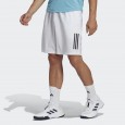 شورت اديداس كلوب ثلاث خطوط للرجال لون أبيض- adidas Mens' Club 3-Stripes Tennis Shorts - White