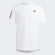 تيشيرت اديداس كلوب ثلاث خطوط للرجال لون أبيض- adidas Mens' Club 3-Stripes Tennis T-Shirt- White