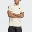 تيشيرت اديداس بولو ثلاث خطوط للرجال لون بيج- adidas Mens' 3-Stripes Polo T-Shirt- Beige