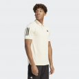 تيشيرت اديداس بولو ثلاث خطوط للرجال لون بيج- adidas Mens' 3-Stripes Polo T-Shirt- Beige