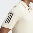 تيشيرت اديداس بولو ثلاث خطوط للرجال لون بيج- adidas Mens' 3-Stripes Polo T-Shirt- Beige