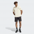 تيشيرت اديداس بولو ثلاث خطوط للرجال لون بيج- adidas Mens' 3-Stripes Polo T-Shirt- Beige