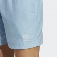 شورت اديداس اسينشيال سويلد للرجال لون أزرق- adidas Mens' Adicolor Essentials Solid Swim Shorts - Blue