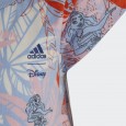 طقم اديداس اكس ديزني موانا للبنات لون أزرق وزهري-adidas Kids' x Disney Moana Tee Set - Pink