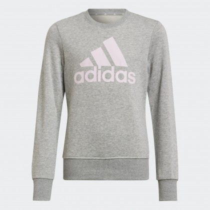 شويت شيرت اديداس للأطفال لون رمادي-adidas Kids' Essentials Sweatshirt - Grey