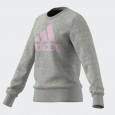 شويت شيرت اديداس للأطفال لون رمادي-adidas Kids' Essentials Sweatshirt - Grey