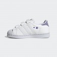 حذاء اديداس سوبر ستار للأطفال لون أبيض-adidas Kids' Superstar Shoes - White