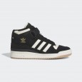 حذاء اديداس فورم ميد للرجال لون أسود-adidas Mens' Forum Mid Shoes - Black