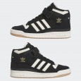 حذاء اديداس فورم ميد للرجال لون أسود-adidas Mens' Forum Mid Shoes - Black