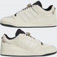 حذاء اديداس فورم لو كلاسيك للرجال لون بيج-adidas Mens' Forum Low CL Shoes - Off White