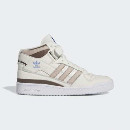 حذاء اديداس فورم ميد للرجال لون أبيض-adidas Mens' Forum Mid Shoes - White