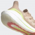 حذاء اديداس ألترا بوست 21 للنساء لون بيج وزهري -adidas Womens' Ultraboost 21 Shoes - Beige