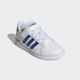 حذاء اديداس جراند كورت للأطفال لون أبيض-adidas Kids' Grand Court Shoes - White