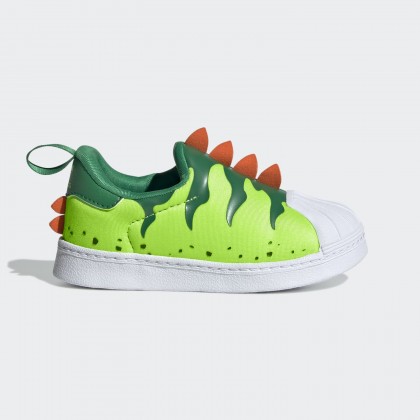 حذاء اديداس سوبر ستار 360 للأطفال لون أخضر-adidas Kids' Superstar 360 Shoes - Green