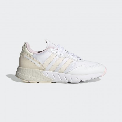 حذاء اديداس زد اكس ون كيه بوست للجنسين لون أبيض -adidas Unisex' ZX 1K Boost Shoes - White