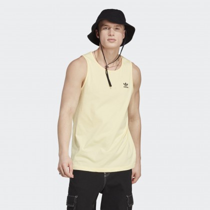 توب تانك اديداس تريفول اسينشيال للرجال لون أوف وايت- adidas Men' Trefoil Essentials Tank Top