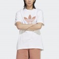 تيشيرت اديداس ادي كلر كلاسيك تريفول للرجال لون أبيض- adidas Mens' Adicolor Classics Trefoil Tee - White