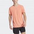 تيشيرت اديداس وين كونفيدنس للرجال لون برتقالي- adidas Mens' Win Confidence Running HEAT.RDY Tee - Orange