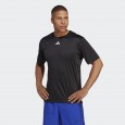 تيشيرت اديداس هت بيس للرجال لون أسود- adidas Mens' HIIT Base Training Tee - Black