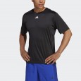 تيشيرت اديداس هت بيس للرجال لون أسود- adidas Mens' HIIT Base Training Tee - Black