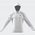 جاكيت اديداس ماراثون ورم اب للرجال لون أبيض - adidas Mens' Marathon Warm-Up Running Jacket - White