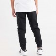 بنطلون اديداس ثلاث خطوط للجنسين لون أسود-adidas Kids' Essentials 3-Stripes Pants - Black