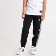 بنطلون اديداس ثلاث خطوط للجنسين لون أسود-adidas Kids' Essentials 3-Stripes Pants - Black