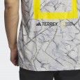 تيشيرت اديداس تريكس جيو جرافيك للجنسين لون رمادي- adidas Unisex' Terrex Geographic Graphic Tencel Tee