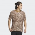 تيشيرت اديداس تريكس جيو جرافيك للجنسين لون بني- adidas Unisex' Terrex Geographic Graphic Tencel Tee