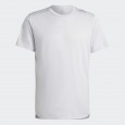 تيشيرت اديداس ديزايند ٤ راننينغ للرجال لون رمادي فاتح- adidas Mens' Designed 4 Running Tee - Grey