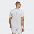 تيشيرت اديداس ديزايند ٤ راننينغ للرجال لون رمادي فاتح- adidas Mens' Designed 4 Running Tee - Grey