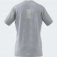 تيشيرت اديداس ديزايند ٤ راننينغ للرجال لون رمادي فاتح- adidas Mens' Designed 4 Running Tee - Grey