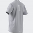 تيشيرت اديداس ديزايند ٤ راننينغ للرجال لون رمادي فاتح- adidas Mens' Designed 4 Running Tee - Grey