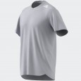 تيشيرت اديداس ديزايند ٤ راننينغ للرجال لون رمادي فاتح- adidas Mens' Designed 4 Running Tee - Grey