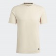 تيشيرت اديداس يوغا تراينيغ للرجال لون بيج- adidas Mens' Yoga Training Tee - Beige