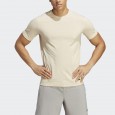 تيشيرت اديداس يوغا تراينيغ للرجال لون بيج- adidas Mens' Yoga Training Tee - Beige