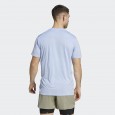 تيشيرت اديداس كونفيدينت اينجينيرد للرجال لون أزرق فاتح- adidas Mens' Confident Engineered Tee - Blue