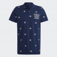 تيشيرت اديداس جرافيك ارشيف بولو للرجال لون أزرق- adidas Mens' Graphics Archive Polo Tee - Blue