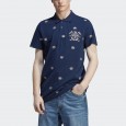 تيشيرت اديداس جرافيك ارشيف بولو للرجال لون أزرق- adidas Mens' Graphics Archive Polo Tee - Blue