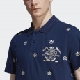 تيشيرت اديداس جرافيك ارشيف بولو للرجال لون أزرق- adidas Mens' Graphics Archive Polo Tee - Blue