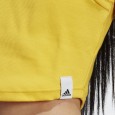 توب تانك اديداس لونج ريب للنساء لون أصفر ذهبي-adidas Women's Lounge Rib Tank Top - Gold