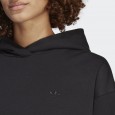 هودي اديداس بريميوم اسينشيال للنساء لون أسود-adidas Women's Premium Essentials Short Hoodie - Black