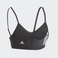 صدرية رياضية اديداس أوول مي ثلاث خطوط للنساء لون أسود-adidas Womens' All Me 3-Stripes Bra - Black