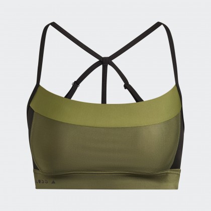 صدرية رياضية اديداس للنساء لون أخضر-adidas Womens' Karlie Kloss Bikini Top - Green