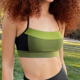 صدرية رياضية اديداس للنساء لون أخضر-adidas Womens' Karlie Kloss Bikini Top - Green