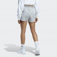 شورت اديداس فيوتشر ايكون ثلاث خطوط للنساء لون رمادي- adidas Womens' Future Icons 3-Stripes Shorts - Grey