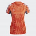 تيشيرت اديداس تيرو جيرسي للنساء لون أحمر-adidas Women's Tiro Short Sleeve Jersey Tee - Red